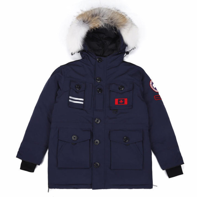 Canada Goose Langford Mens Womens Winter Windprood Down Jackets Keep Warm 80% White Duck Down Whatapp