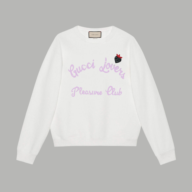 Gucci Womens Mens Long Sleeve Sweatshirt Luxury Brand Mens Sweatshirts Whatapp