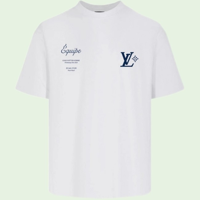 Louis Vuitton Luxury Brand Men Womens Short Sleeve T-Shirt Whatapp