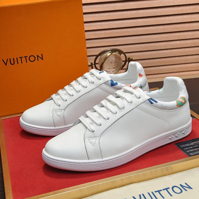 Louis Vuitton Men Shoes Fashion Sneakers LUXEMBOURG SNEAKER Monogram Luxury Brand with Original Box Whatapp