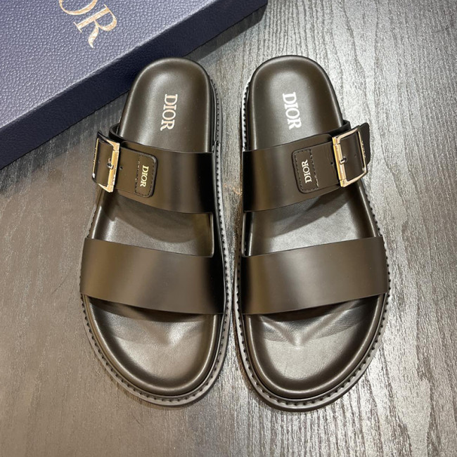 Dior Men Shoes Sandals Luxury Brand Fashion DIOR AQUA SANDAL Black Dior Oblique Jacquard with Original Box 3SA135ZSA_H969 Whatapp