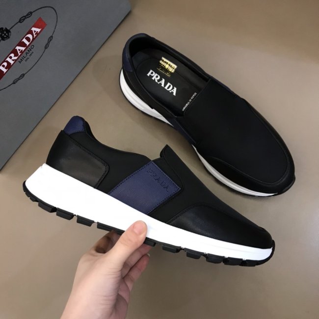 Prada Mens Shoes Sneakers Casual Shoes for Men Luxury Brand Breathable Fashion Sneakers with Original Box Whatapp