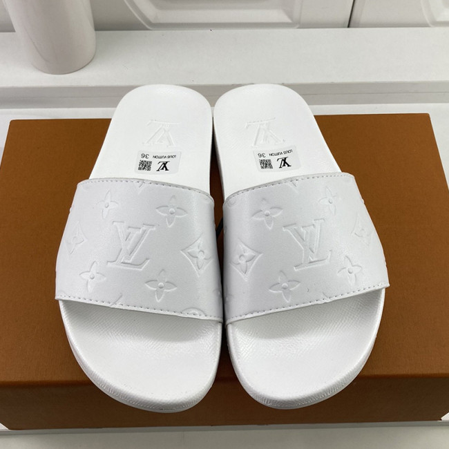 Louis Vuitton Men Shoes Slippers Sandals Flip Flop Luxury Brand WATERFRONT MULE with Original Box Whatapp