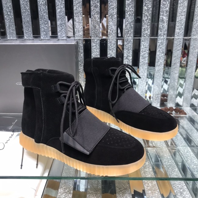 Rick Owens Men Shoes Sneakers Leather High-Top Breathable Mens Casual Shoes Ankle Boots with Original Box Whatapp