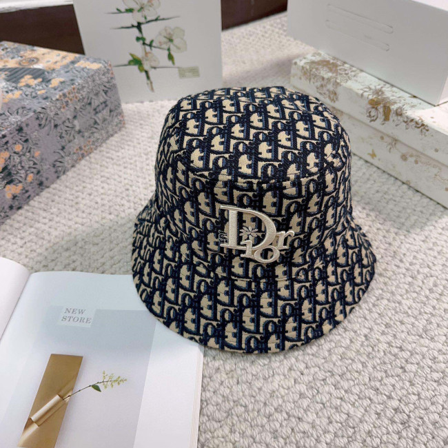 Dior Men Womens Bucket Hat Luxury Brand Design Dior Cap with Original Box