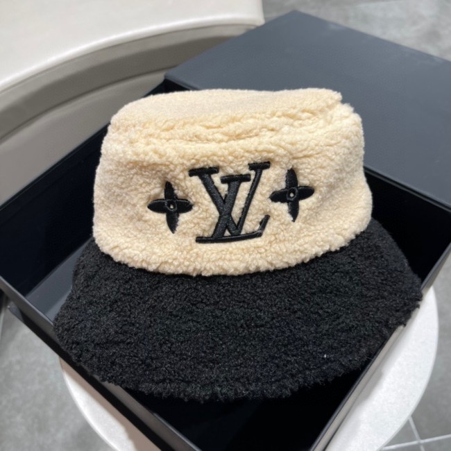 Louis Vuitton Womens Mens Cap Bucket Hat Luxury Brand with Original Box