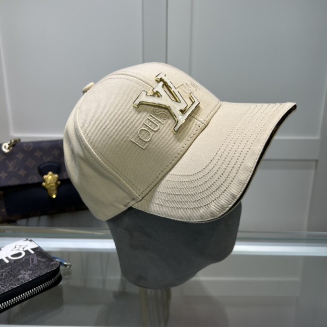 Louis Vuitton Womens Mens Cap Baseball Hat Luxury Brand with Original Box