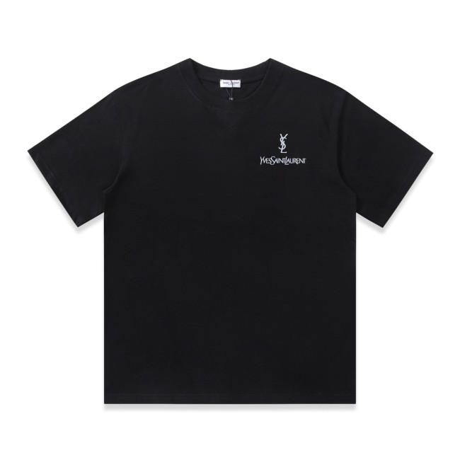 Saint Laurent YSL Luxury Brand Men Womens Short Sleeve T-Shirt Whatapp