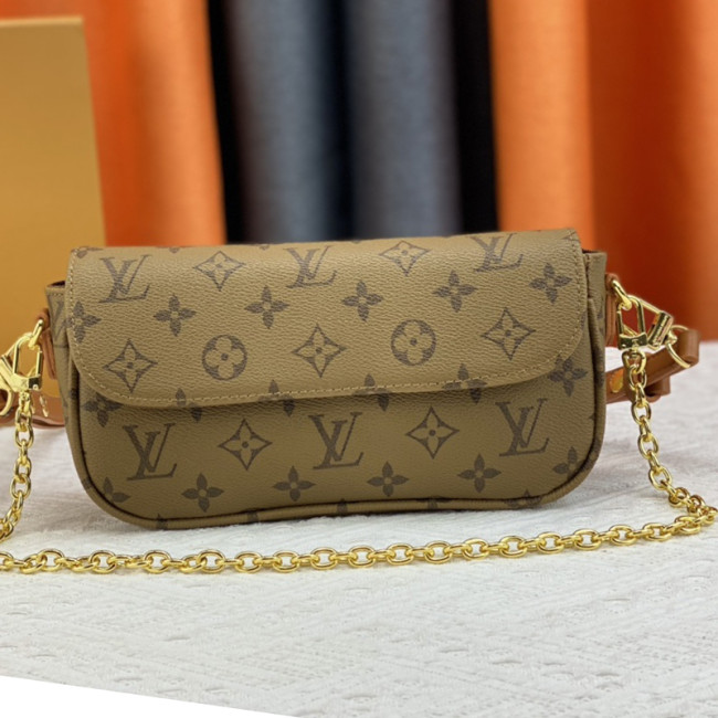 Louis Vuitton Womens Bags Messenger Shoulder Bags Luxury Brand Wallet On Chain Ivy with Original Box M81911 Whatapp