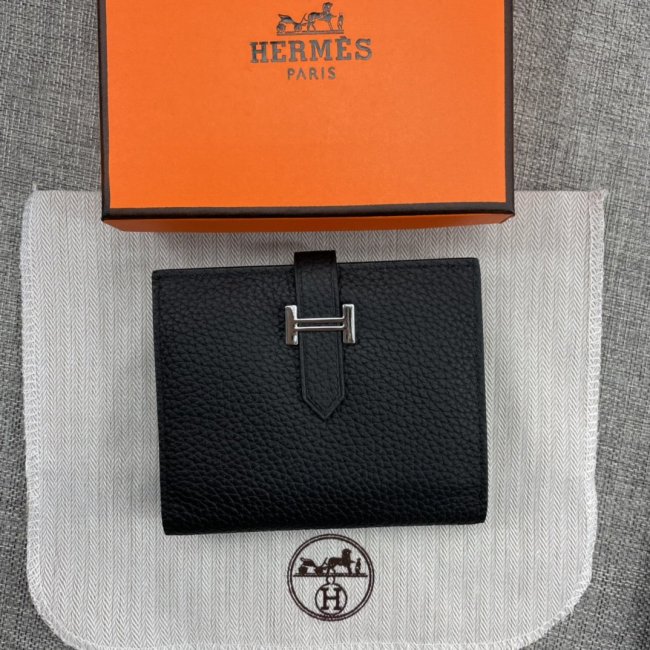 Hermes Womens Mens Wallets Purse Card Holder Leather Design Coin Bag with Original Box Whatapp