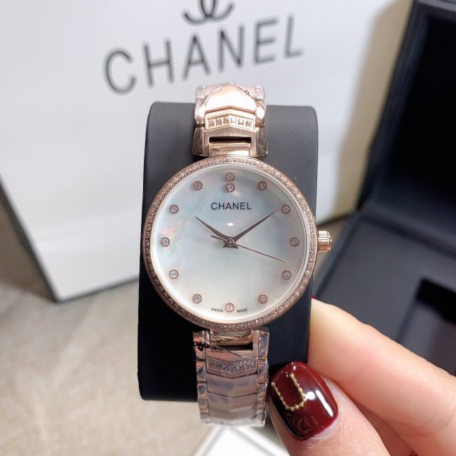 Chanel Watch Luxury Brand Design Fashion Type with Original Box Whatapp