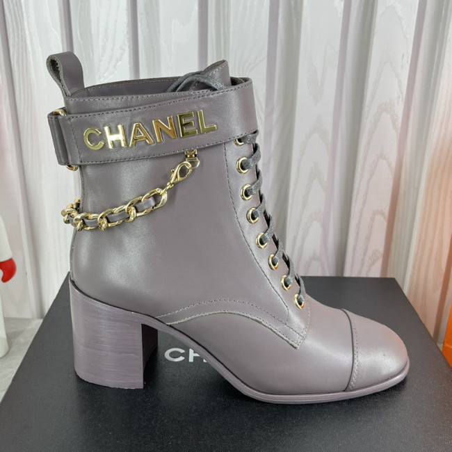 Chanel Womens Shoes Boots Luxury Brand Design with Original Box Women Fashion Ankle Boots 6cm Heel Whatapp