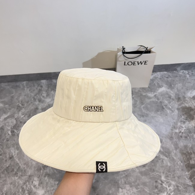 Chanel Womens Hats Luxury Brand Bucket Hat with Original Box