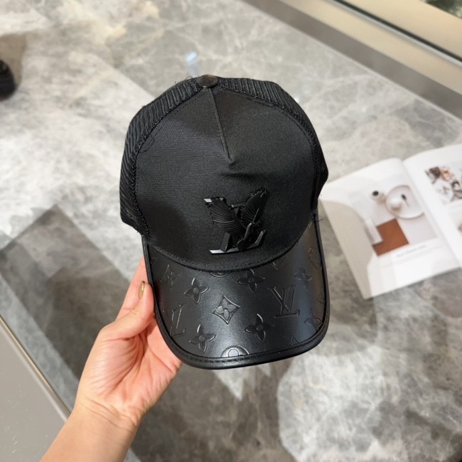 Louis Vuitton Womens Mens Cap Baseball Hat Luxury Brand with Original Box