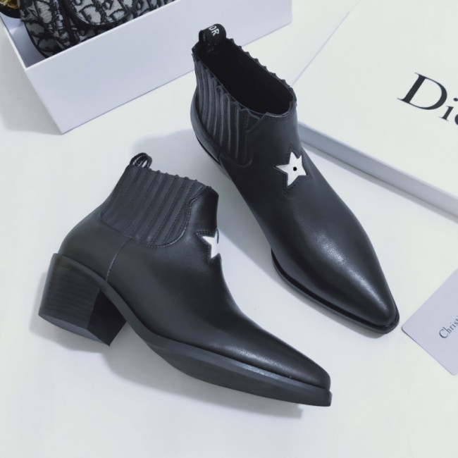 Dior Women Shoes Boots Luxury Brand Design Dior Trial Ankle Boots Length Fashion Type with Original Box Whatapp