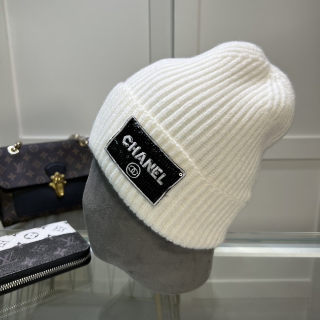 Chanel Men Womens Hats Luxury Brand Knit Hat with Original Box