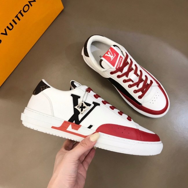 Louis Vuitton Men Shoes Fashion Sneakers Luxury Brand Mens Charlie Sneaker Casual Shoes with Original Box Whatapp