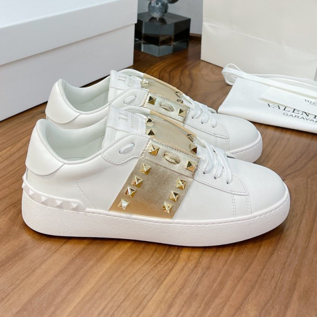 Valentino Men Shoes Fashion Design Luxury Brand OPEN SNEAKER WITH VLTN PRINT with Original Box WY0S0830BLUA01 Whatapp