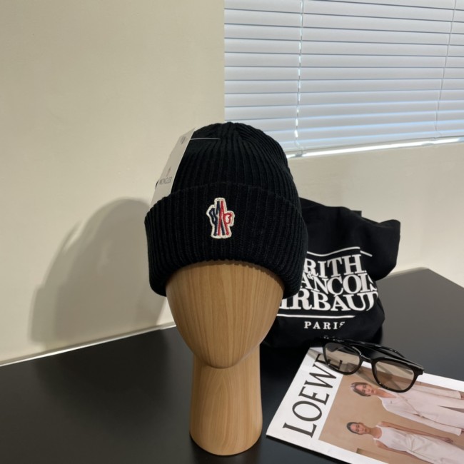 Moncler Mens Womens Hats Luxury Brand Design Moncler Knit Hat with Original Box