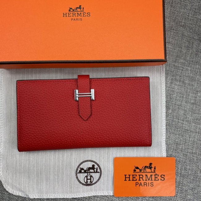 Hermes Womens Mens Wallets Purse Long Clutch Leather Design Coin Bag with Original Box Whatapp