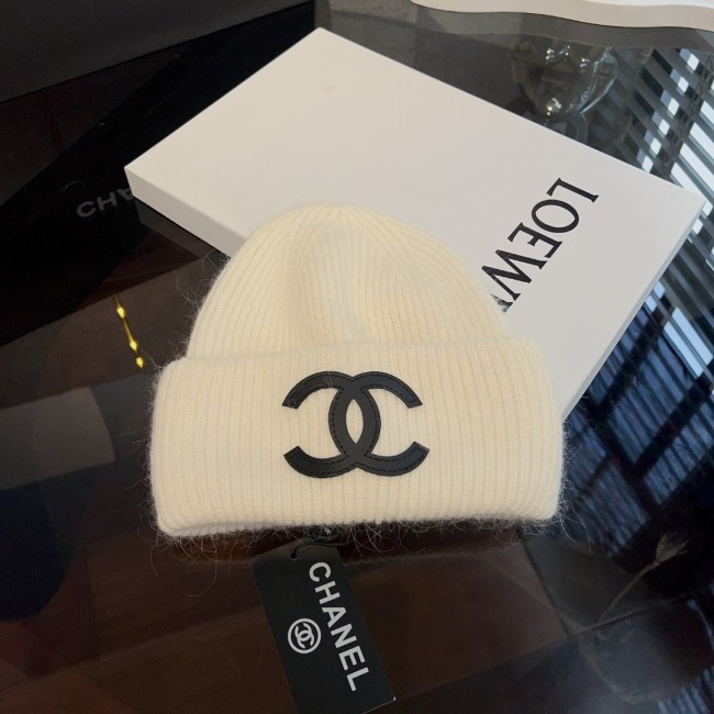 Chanel Womens Hats Luxury Brand Knit Hat with Original Box