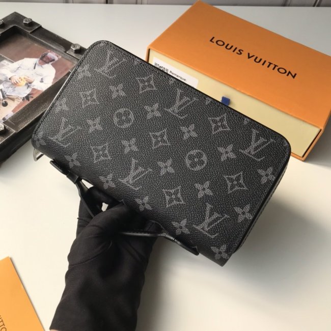 Louis Vuitton Mens Bag Wallets Clutch ZIPPY XL WALLET with Original Box Whatapp