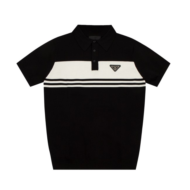 Prada Luxury Brand Mens Short Sleeve T-Shirt Polo Shirt Whatapp