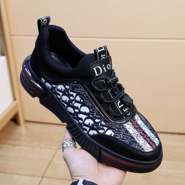 Dior Mens Shoes Sneakers Luxury Brand Breathable Design Casual Shoes for Men with Original Box Whatapp