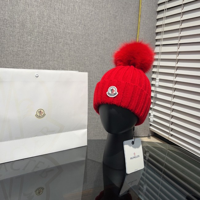 Moncler Mens Womens Hats Luxury Brand Design Moncler Knit Hat with Original Box