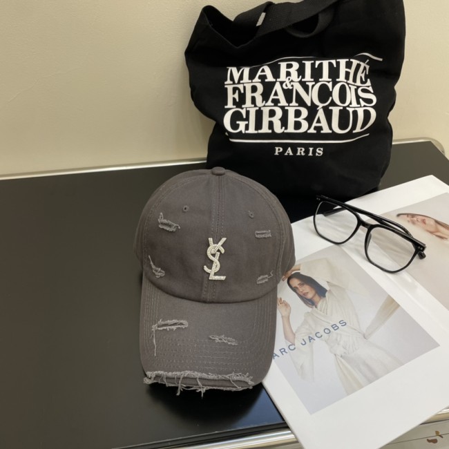 Saint Laurent YSL Men Womens Hats Luxury Brand Design Saint Laurent Baseball Hat with Original Box