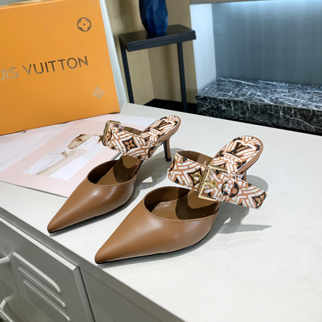 Louis Vuitton Womens Shoes SOFIA MULE 1A8O2G Whatapp