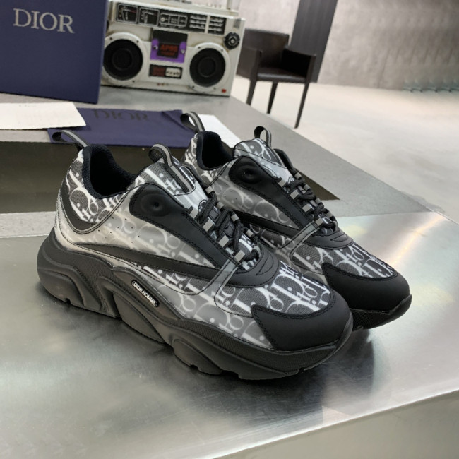 Dior Womens Shoes Sneakers Luxury Brand B22 Sneakers with Original Box Unisex Design Whatapp