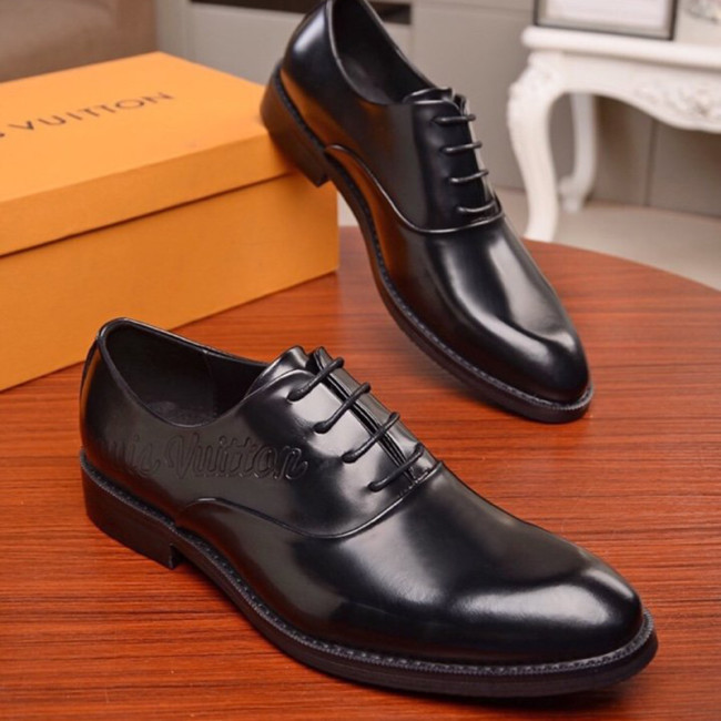 Louis Vuitton Men Shoes Business Luxury Brand LV Dress Shoes with Original Box Whatapp