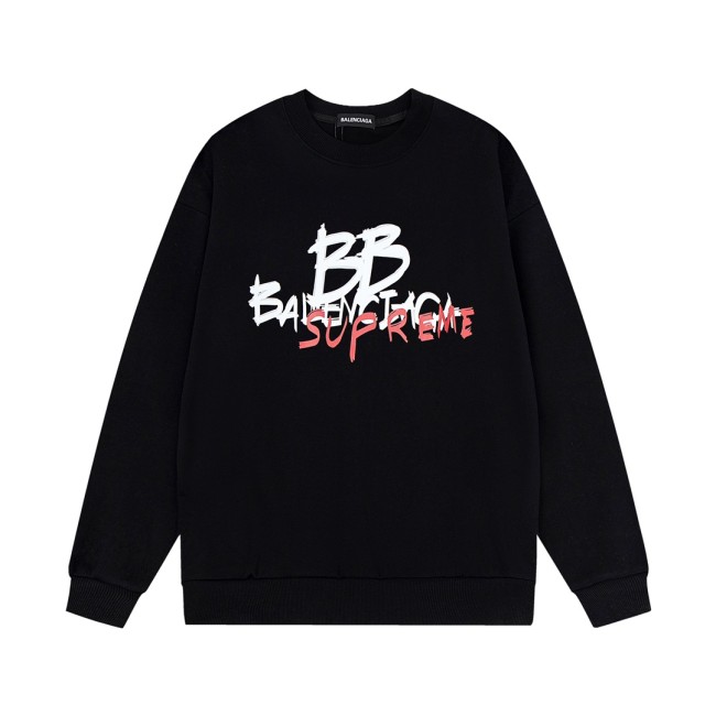 Balenciaga Womens Mens Long Sleeve T Shirts Sweatshirt Luxury Brand Mens Sweatshirt Whatapp