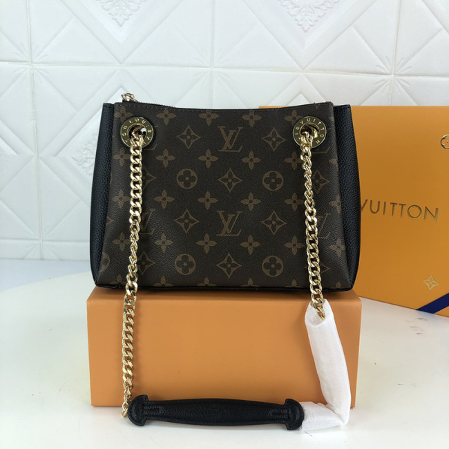 Louis Vuitton Womens Bags Handbags Luxury SURÈNE BB Black Monogram SURENE BB M43775 Whatapp