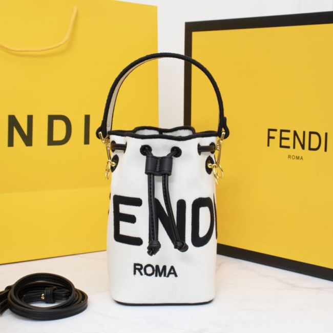 Fendi Womens Bag MON TRESOR Bucket Bag Whatapp