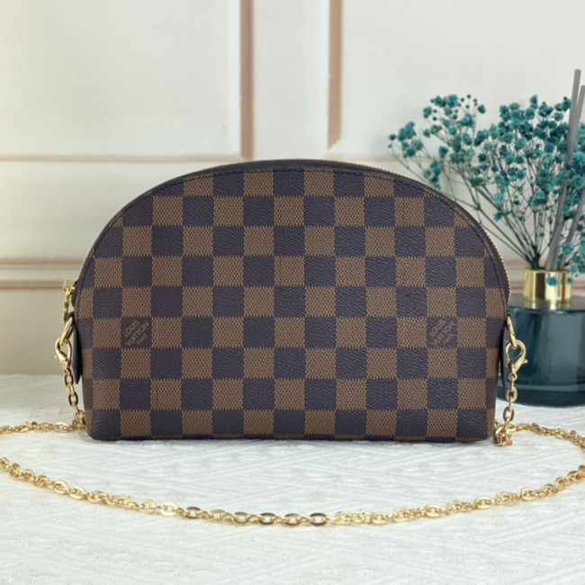 Louis Vuitton Womens Clutch Make Up Bags Luxury Fashion Type Designer LV COSMETIC POUCH GM with Original Box M47353 Whatapp