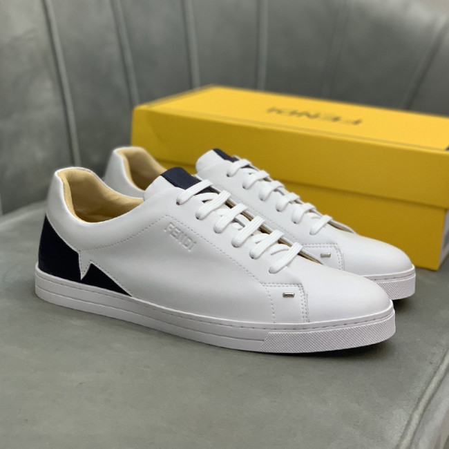 Fendi Mens Shoes Fashion Sneakers Luxury Brand Casual Shoes for Men with Original Box Whatapp