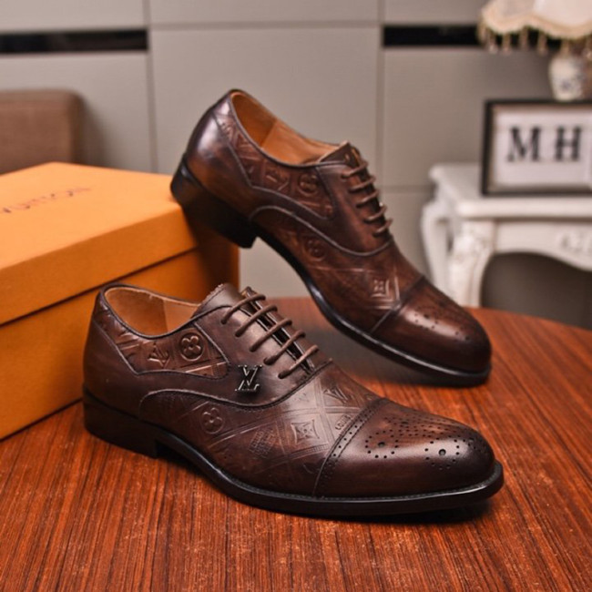 Louis Vuitton Men Shoes Business Luxury Brand LV Dress Shoes with Original Box Whatapp