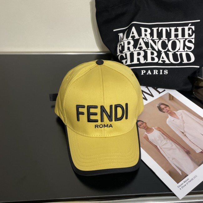 Fendi Men Womens Hat Luxury Brand Design Fendi Cap with Original Box