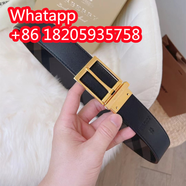 Burberry Men Womens Belt Luxury Brand Design Fashion Type with Original Box Whatapp