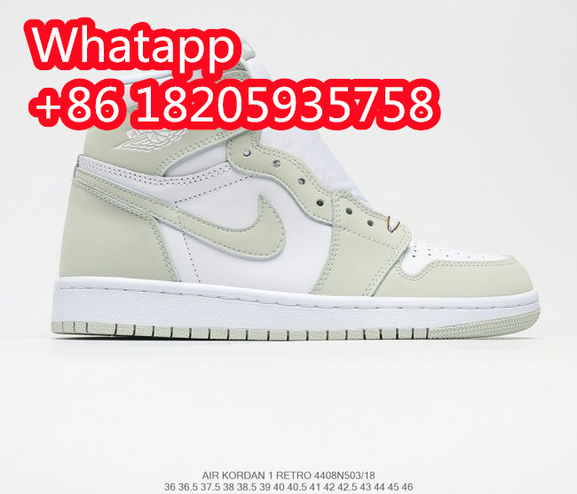 Air Jordan 1 High OG Seafoam Sneakers Men Womens Shoes 4408N503/18 Whatapp