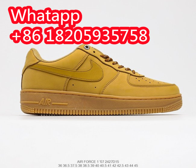 Air Force 1 Low 07 LV8 Wheat / Flax Sneakers Men Womens Shoes 2427D15 Whatapp