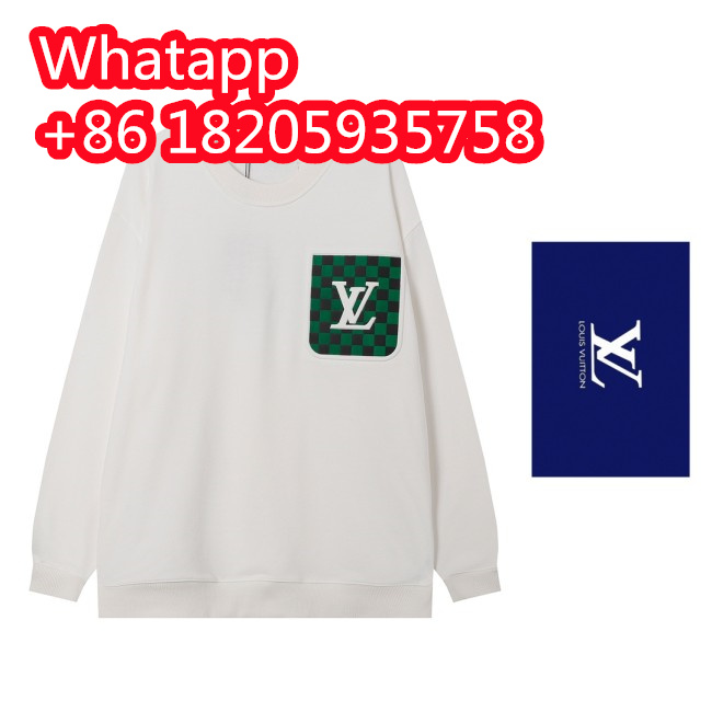 Louis Vuitton Womens Mens Long Sleeve Sweatshirt Luxury Brand Mens Sweatshirts Whatapp