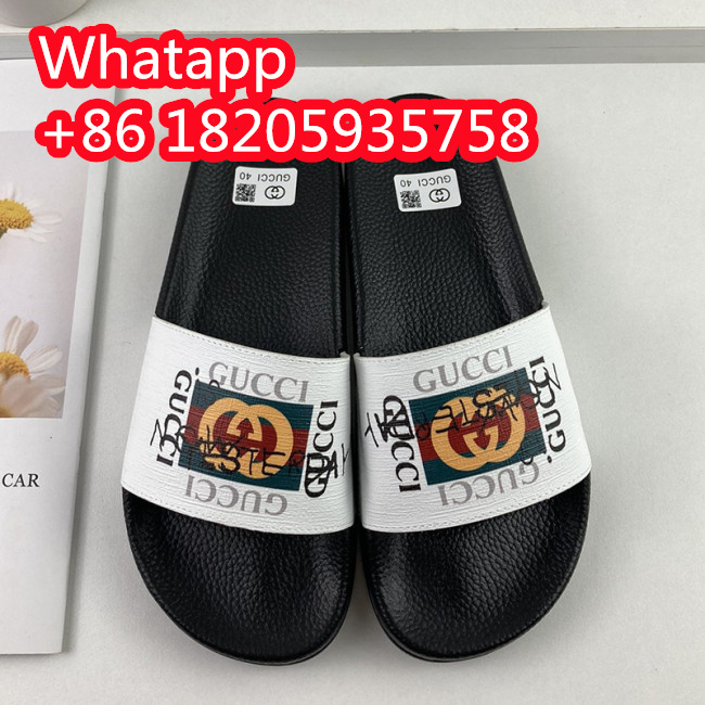 Gucci Mens Shoes Sandals Slides Slippers Luxury Brand Thick Sole Design with Original Box Whatapp