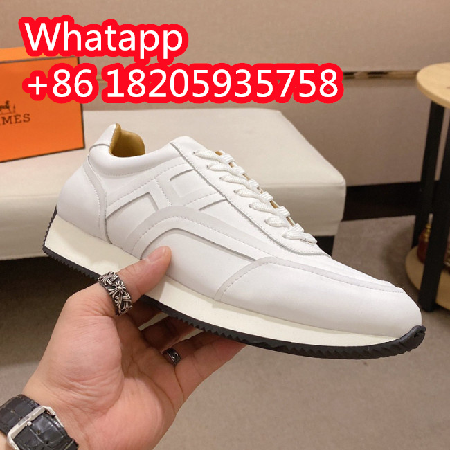 Hermes Mens Casual Shoes Fashion Sneakers Luxury Brand with Original Box Whatapp