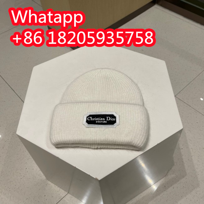 Dior Men Womens Knit Hat Luxury Brand Design Dior Cap with Original Box