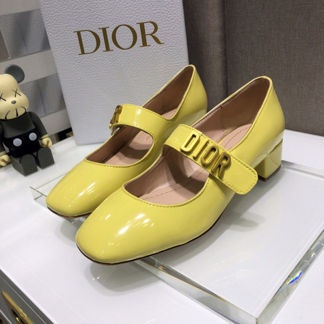 Dior Womens Shoes Fashion Pump Mary Jane Shoes 3CM Whatapp