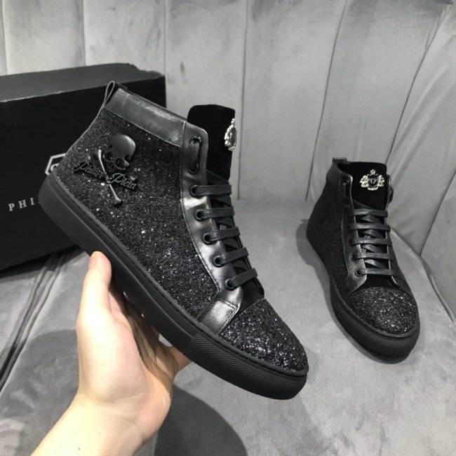 Philipp Plein Men Shoes Fashion Design Luxury Brand Whatapp