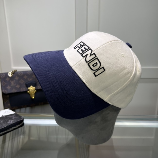 Fendi Men Womens Baseball Hat Luxury Brand Design Fendi Cap with Original Box